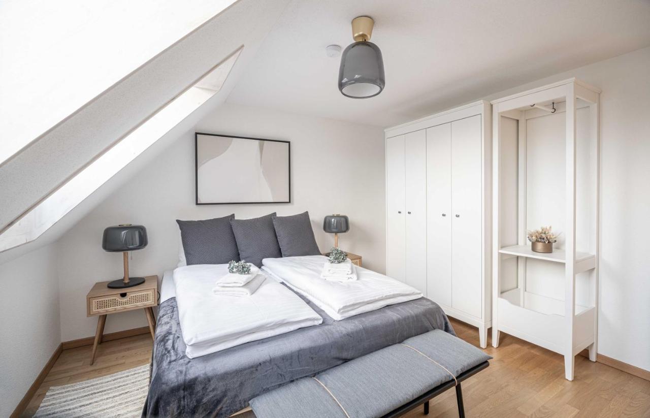 Modern 3Bdr Duplex With Skyroof In Trendy Zurich West Appartement Buitenkant foto