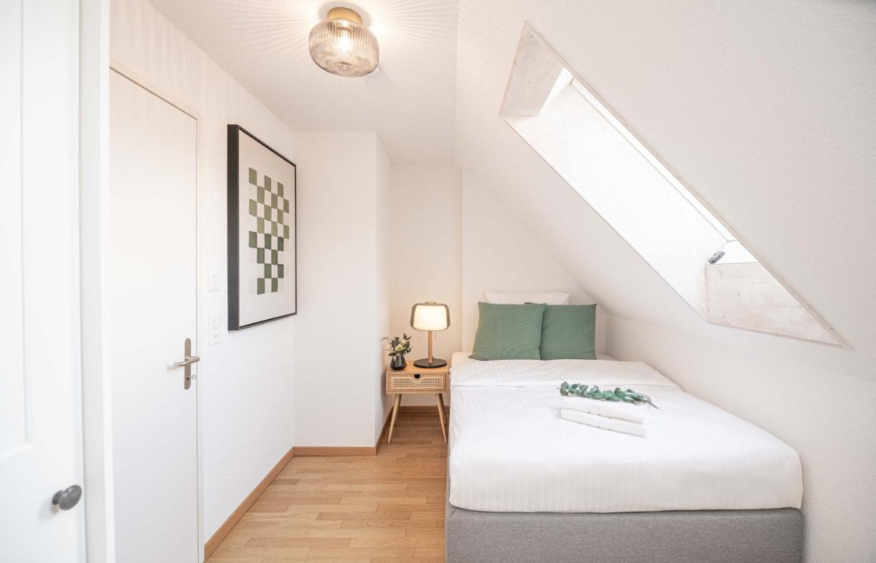 Modern 3Bdr Duplex With Skyroof In Trendy Zurich West Appartement Buitenkant foto
