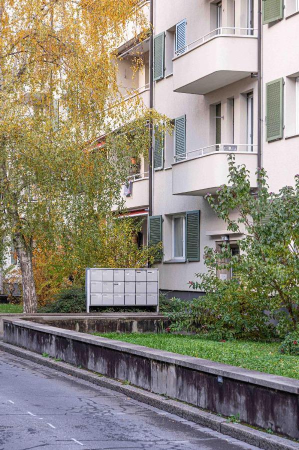 Modern 3Bdr Duplex With Skyroof In Trendy Zurich West Appartement Buitenkant foto