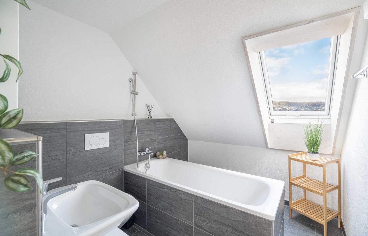 Modern 3Bdr Duplex With Skyroof In Trendy Zurich West Appartement Buitenkant foto